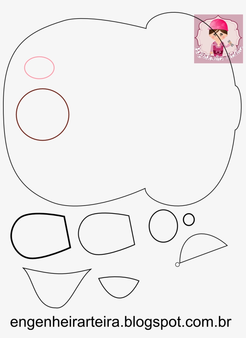 Molde Grátis Patati Patata Pano Feltro, transparent png #6655479