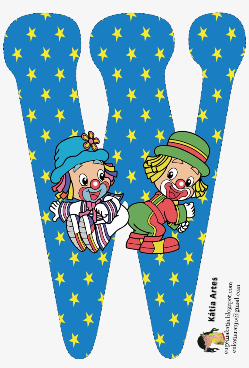 Alfabeto De Los Payasos Patatí Patatá, transparent png #6655658