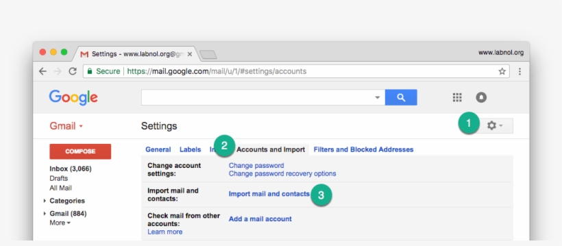 Gmail Import Emails, transparent png #6656509