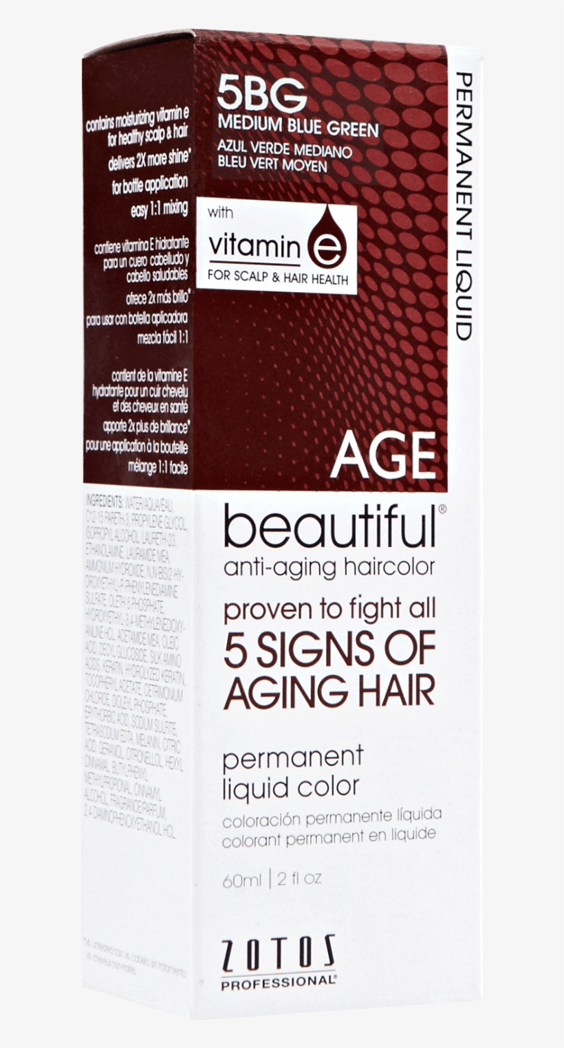 5bg Medium Blue Green Permanent Liquid Haircolor By, transparent png #6658484