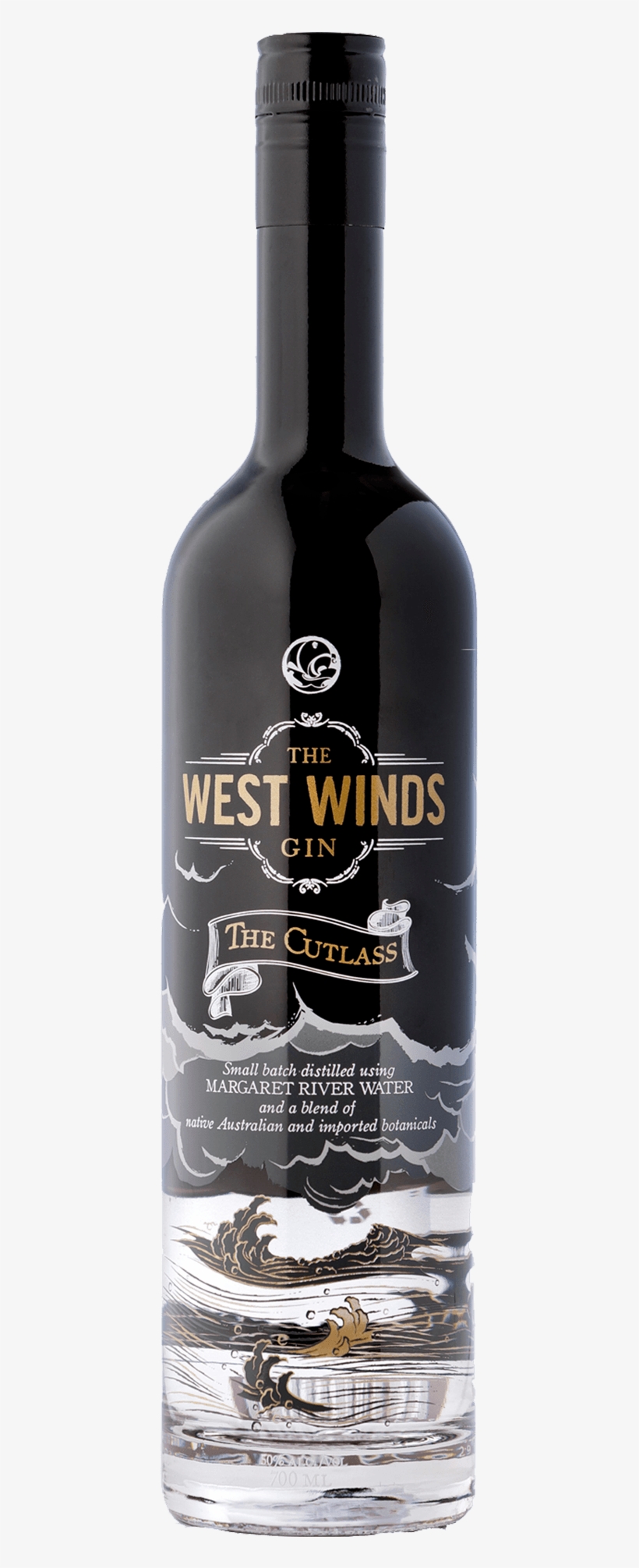 The West Winds Gin The Cutlass Gin 700ml, transparent png #6659754