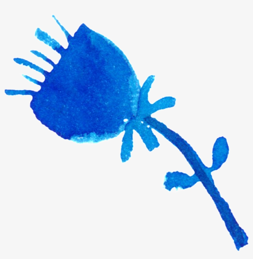 Hand Painted Floral Decoration Vector This Backgrounds, transparent png #6663028