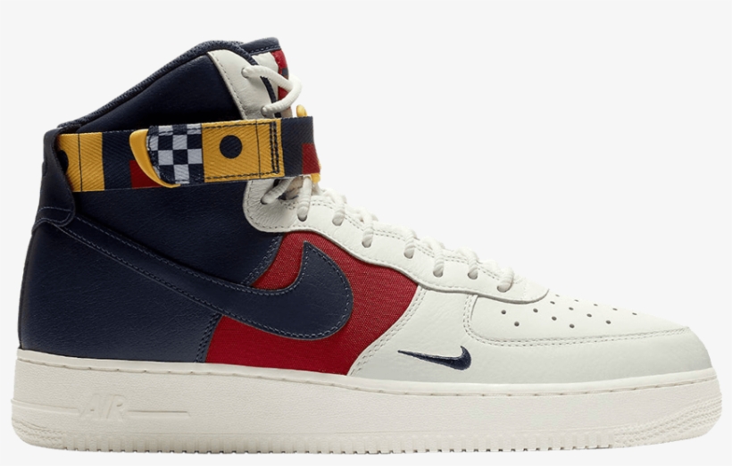Air Force 1 High 'nautical Redux', transparent png #6664216