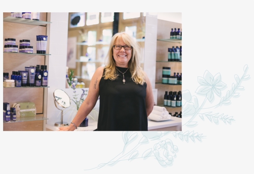 Erika With Floral Background, transparent png #6665417