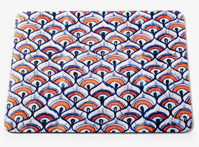 Peacock's Eye Mouse Pad, transparent png #6665475