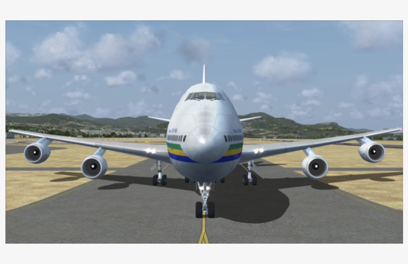 Boeing 747 Png, transparent png #6666951