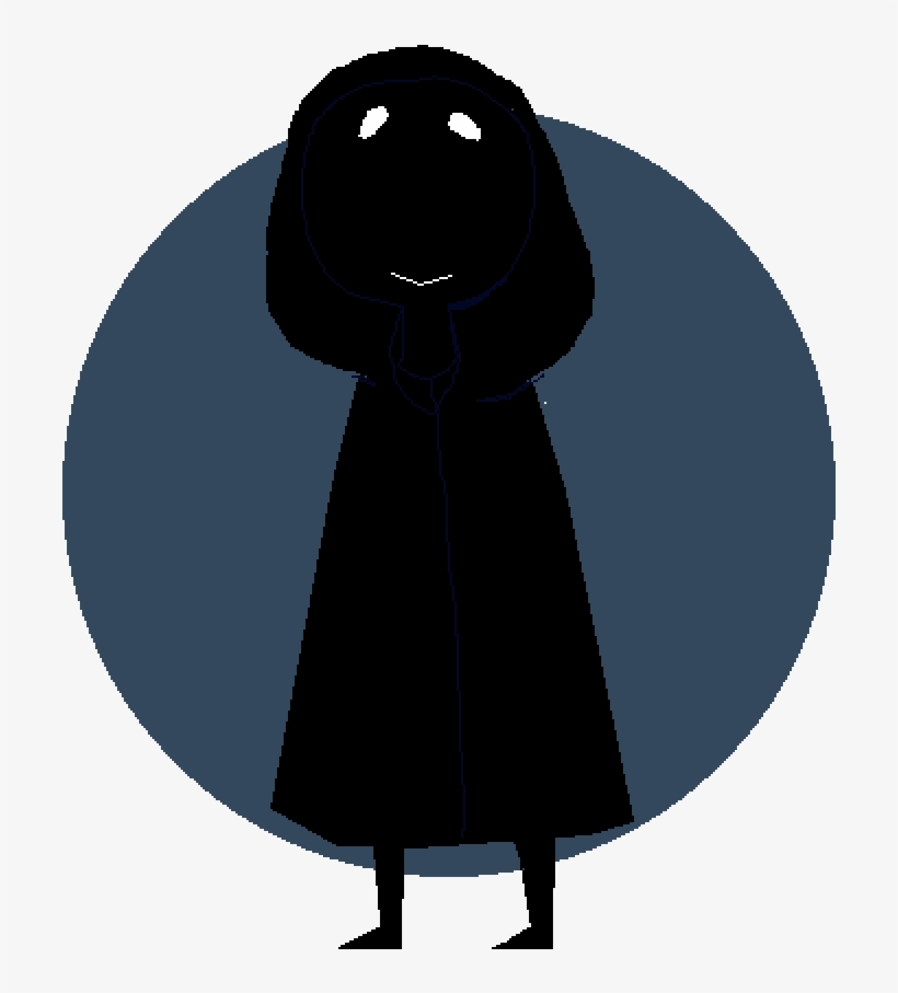The Hooded Figure Smiles, transparent png #6667063