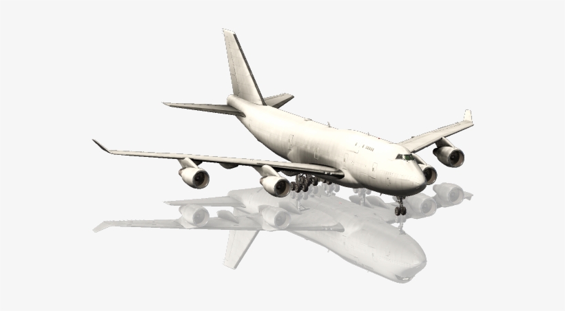 X Plane 11 Default B747 Blank Cargo, transparent png #6667109