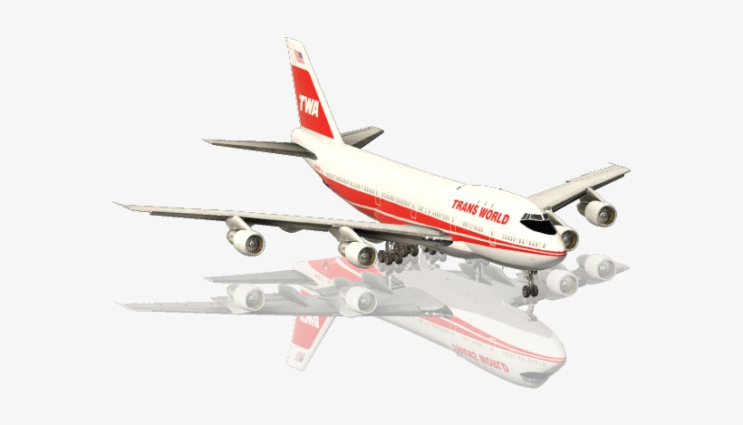 Trans World Airlines Livery For Turboblazer's 747, transparent png #6667374