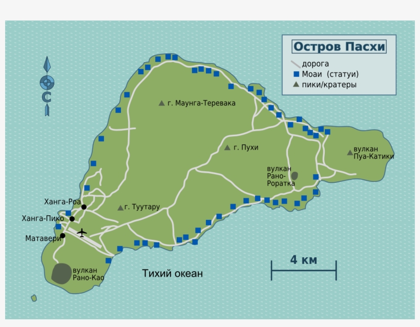 Easter Island Map, transparent png #6668755