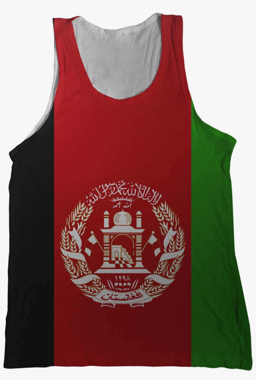 Afghanistan Flag Tank Top, transparent png #6669711