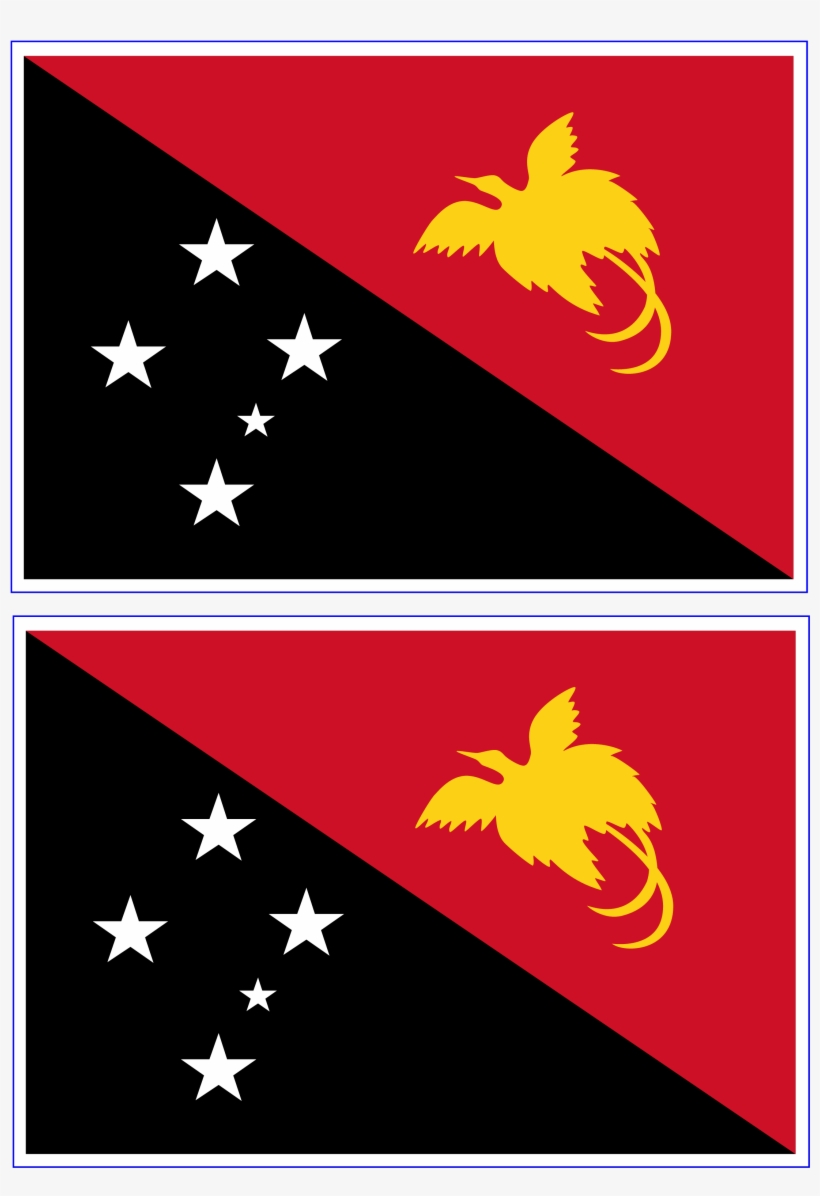 Papua New Guinea Flag Main Image, transparent png #6669918