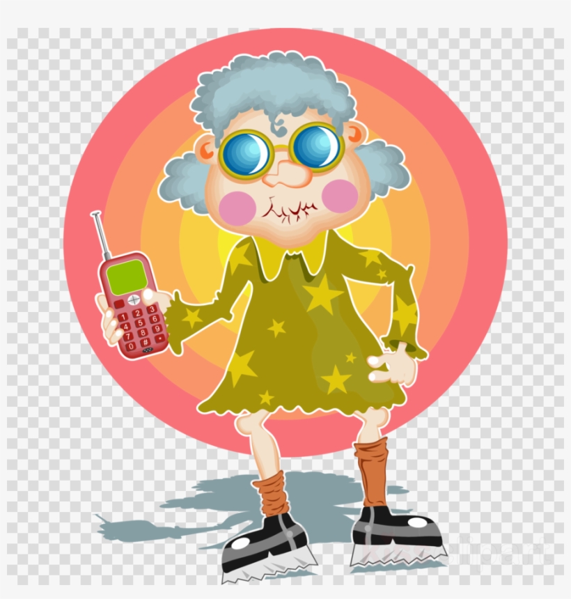 Groovy Granny Clipart Stock Photography Clip Art, transparent png #6670862