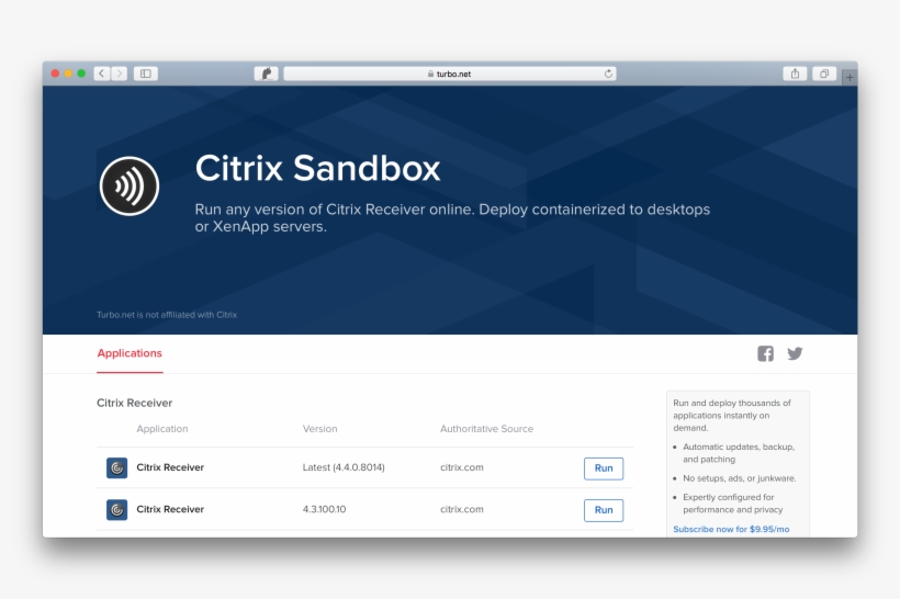 Citrix Receiver Desktop Now In The Citrix Sandbox, transparent png #6671214