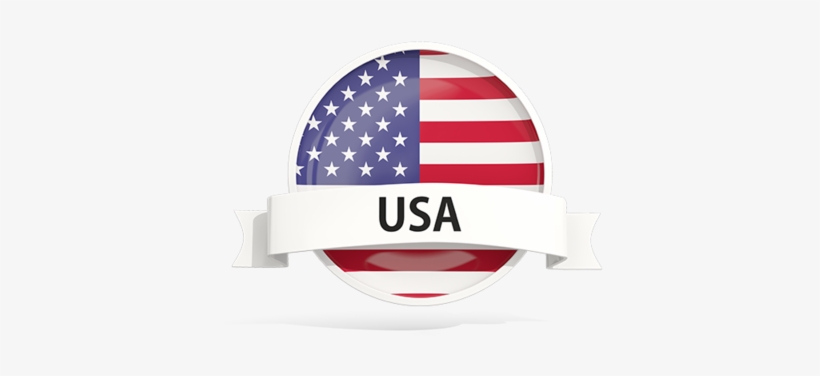 Round Flag With Banner, transparent png #6672712