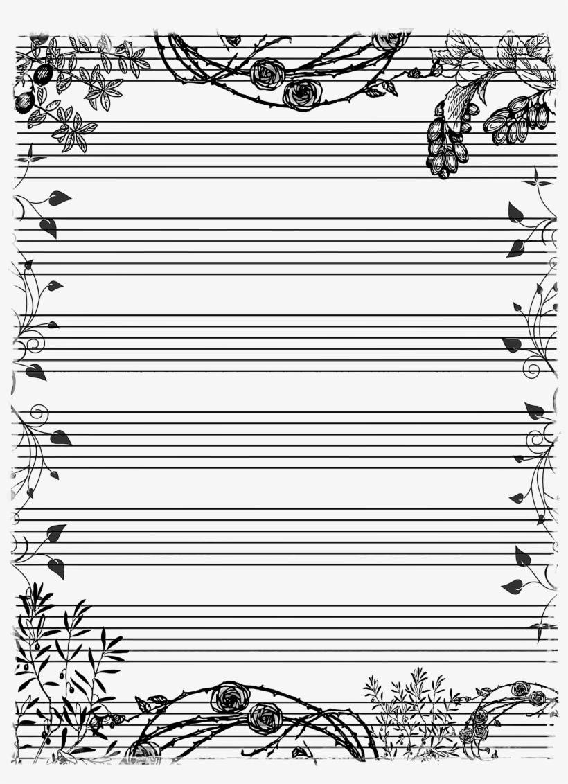 This Free Icons Png Design Of Decorative Writing Page, transparent png #6672892