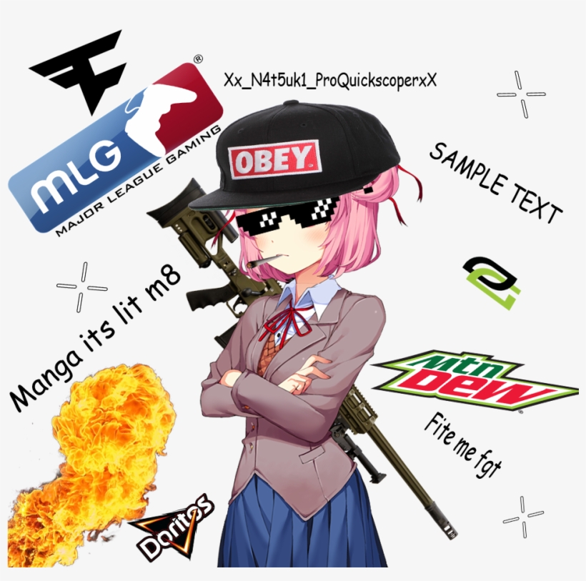 Miscmeet Mlgsuki, transparent png #6672999