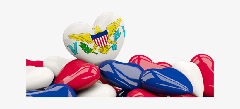 Illustration Of Flag Of Virgin Islands Of The United, transparent png #6673003