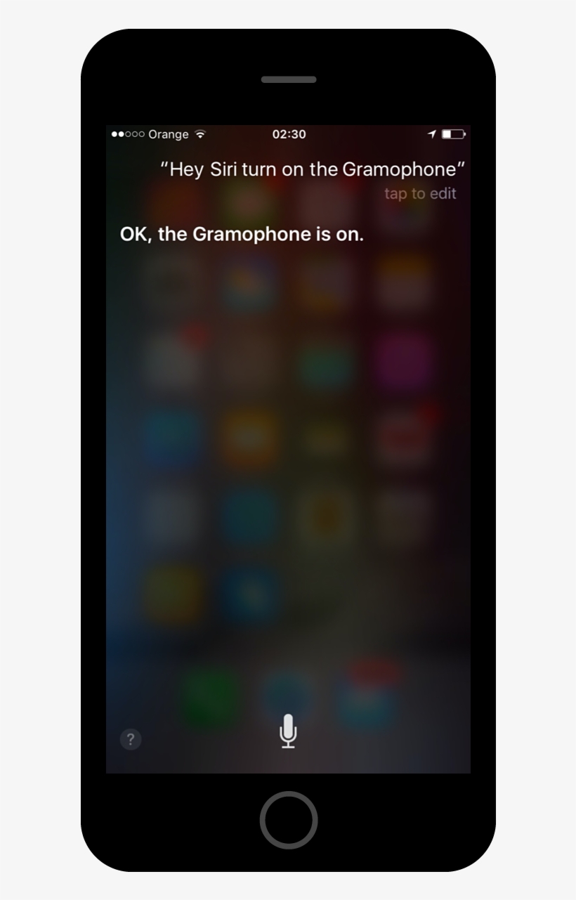 6) Control - Siri, transparent png #6673632
