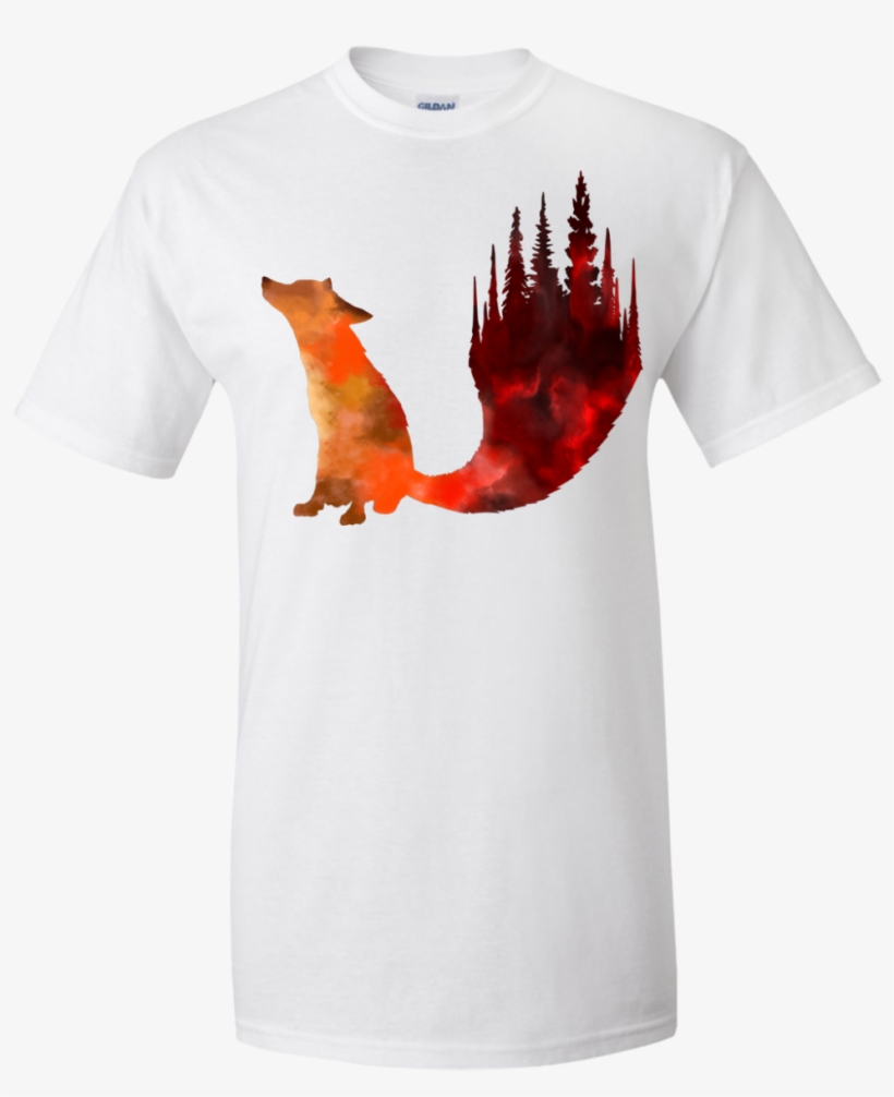 Fox Tail Tall T-shirt, transparent png #6674165