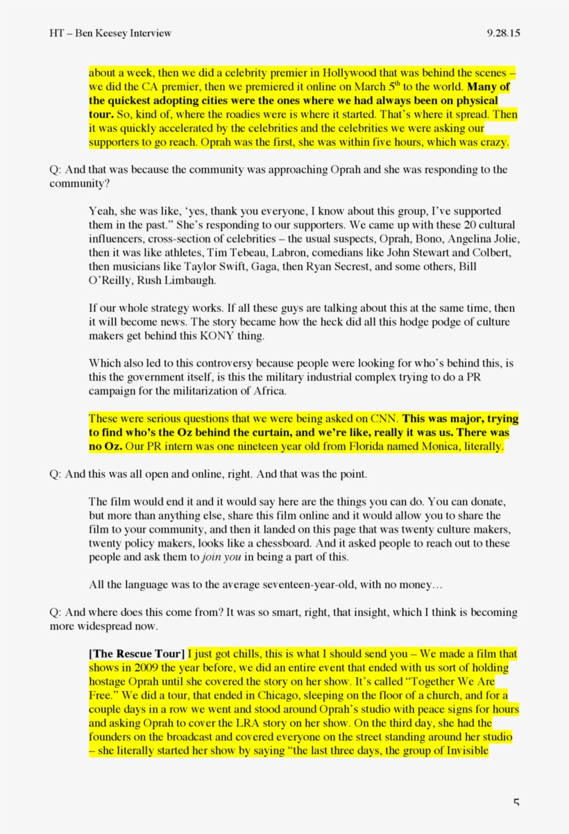 Ht Ben Keesey Interview, transparent png #6674755