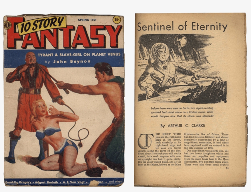 “the Sentinel” Was Published In 1951 In A Pulp Sci, transparent png #6674760