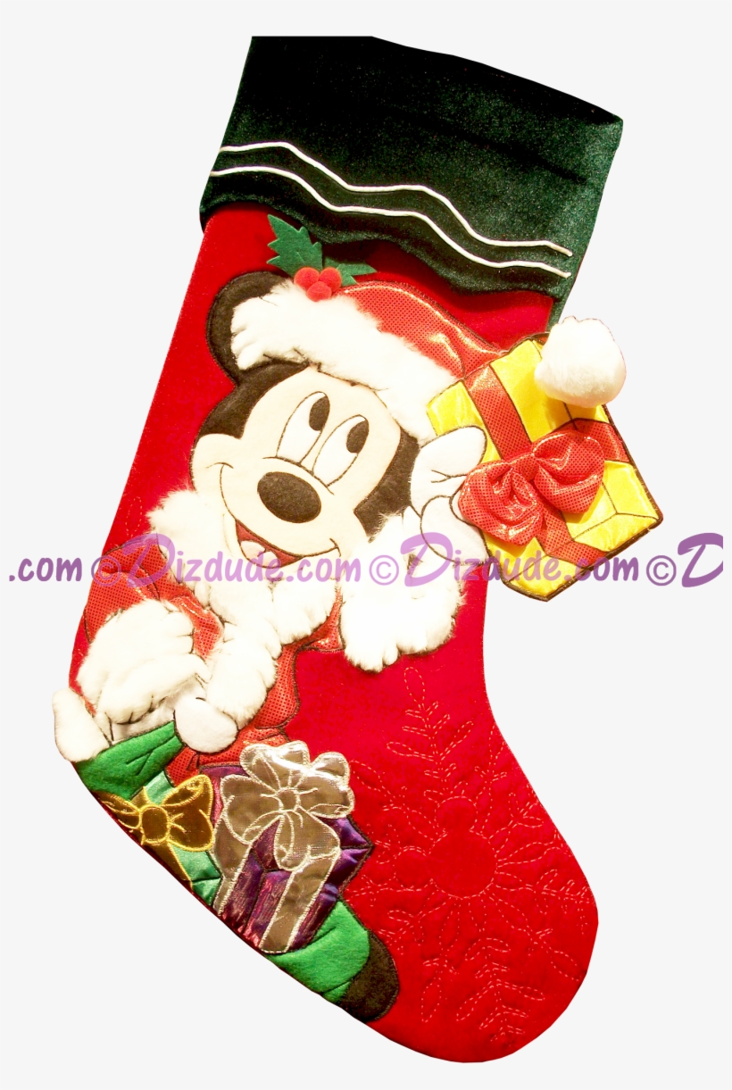 Disney Mickey Mouse Christmas Stocking © Dizdude, transparent png #6675097