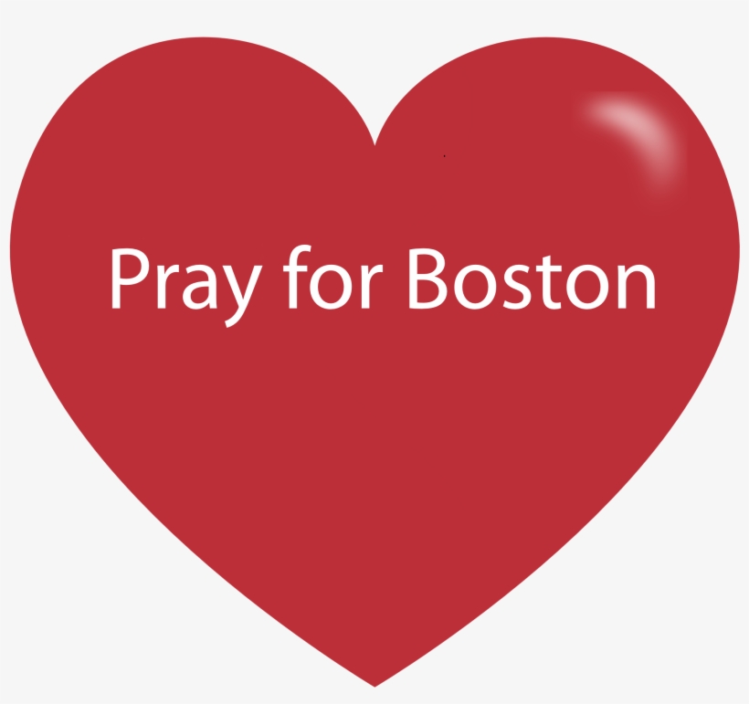 Pray For Boston Heart 14 1969px 292, transparent png #6675351