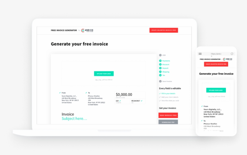 Invoice Generator, transparent png #6677649