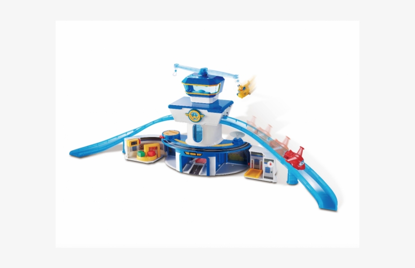 Super Wings World Airport Control Tower Playset With, transparent png #6678889