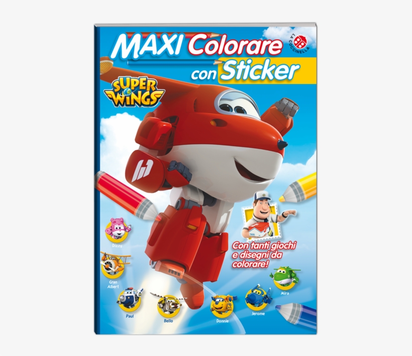 Tante Pagine Da Colorare E Tantissimi Sticker Per Giocare, transparent png #6679233