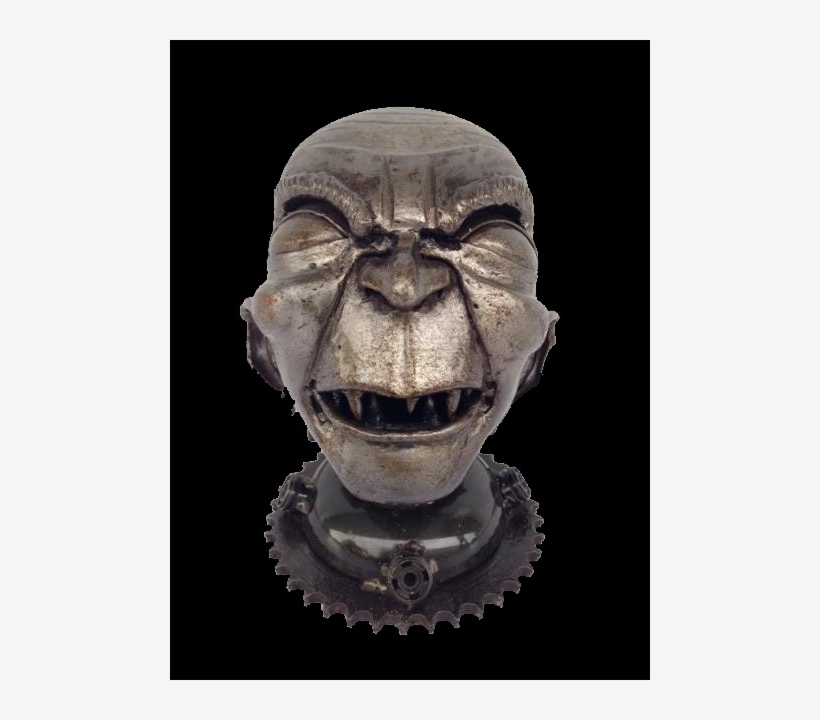 Gollum Metall Figur Kpf Büste, transparent png #6681695