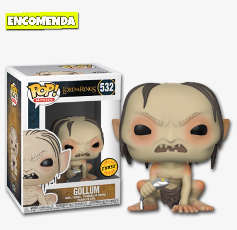 Funko Pop O Senhor Dos Anéis Gollum Chase Loja Tsc, transparent png #6681755