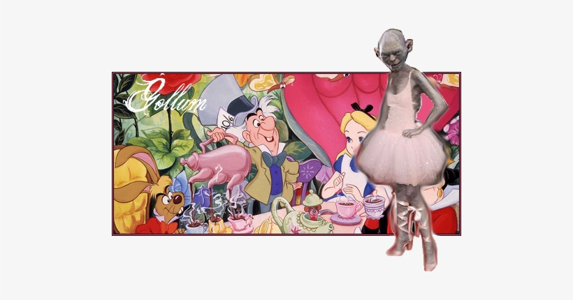 Voila Mon Test De Gollum Au Pays Des Merveilles J'ai, transparent png #6681808