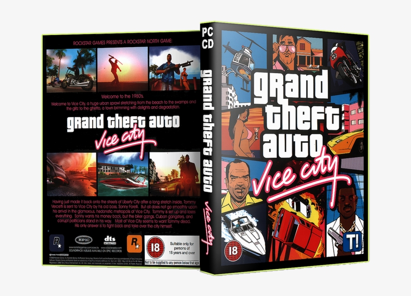 Grand Theft Auto Vice City 100 Save Game Download, transparent png #6684474