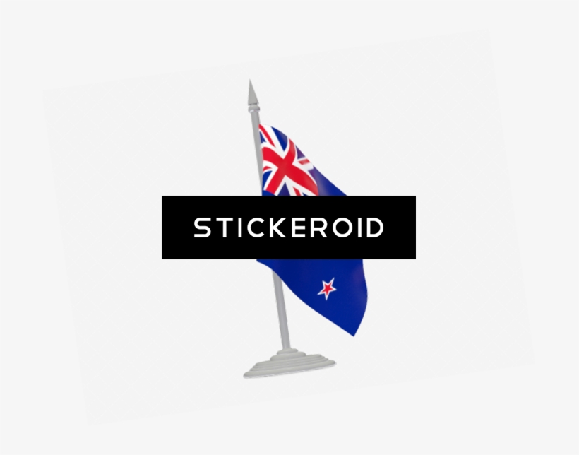 New Zealand Flag, transparent png #6684583