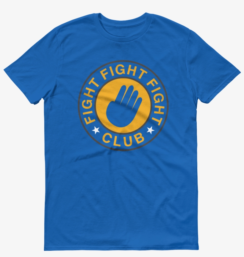 Fight, Fight, Fight Club Short Sleeve T Shirt, transparent png #6685730