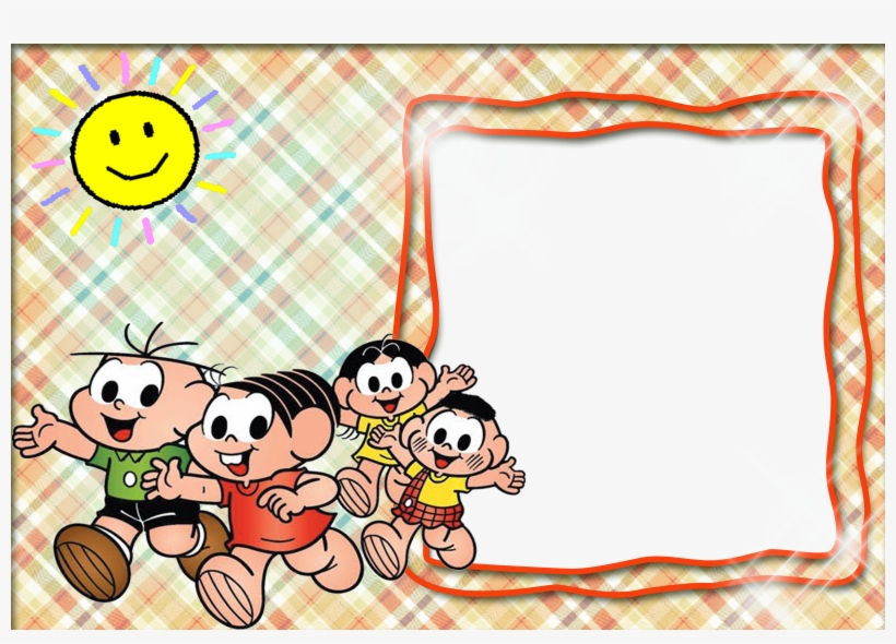 Moldura Da Turma Da Mônica, transparent png #6686954
