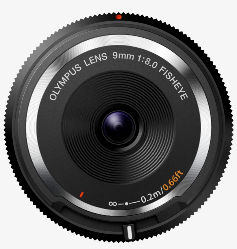 Olympus Body Cap Lens 9mm, transparent png #6687337