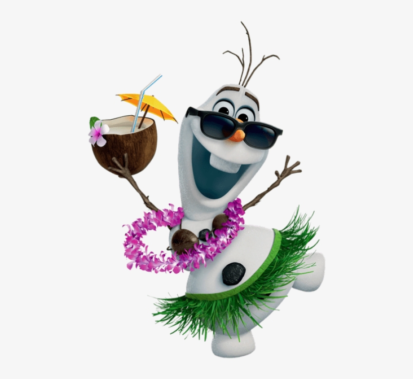 Download Olaf Hawaiian Frozen Clipart Png Photo, transparent png #6689127