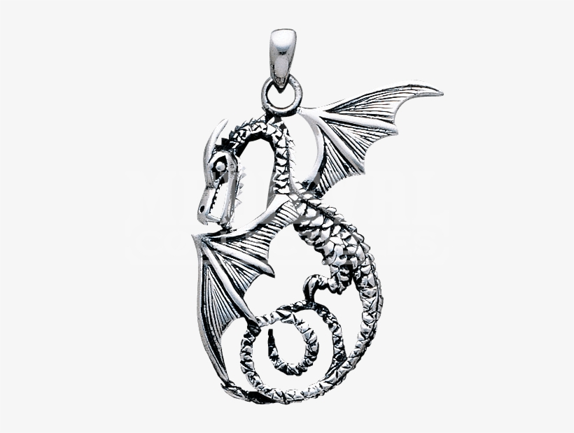 Sea Dragon Pendant, transparent png #6689130