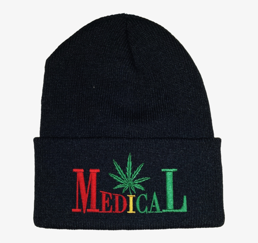 Medical Marijuana Beanie Hat, transparent png #6690139