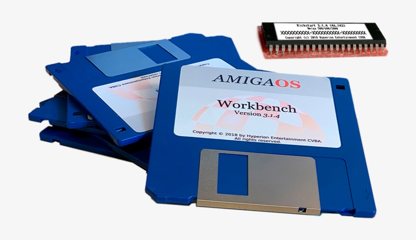 4 Kickstart Rom & Floppy's For, transparent png #6690371