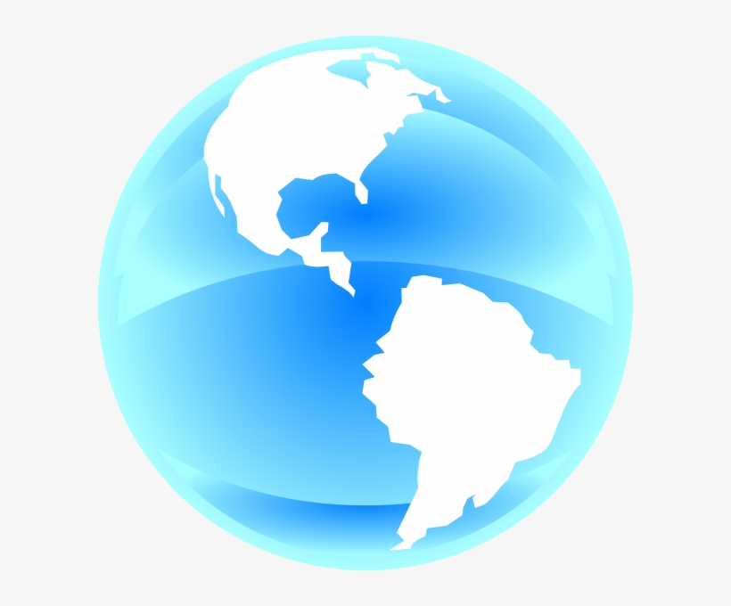 Blue World Svg Clip Arts 600 X 600 Px, transparent png #6692585