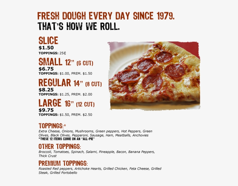 Johns Pizza Cafe, transparent png #6698167