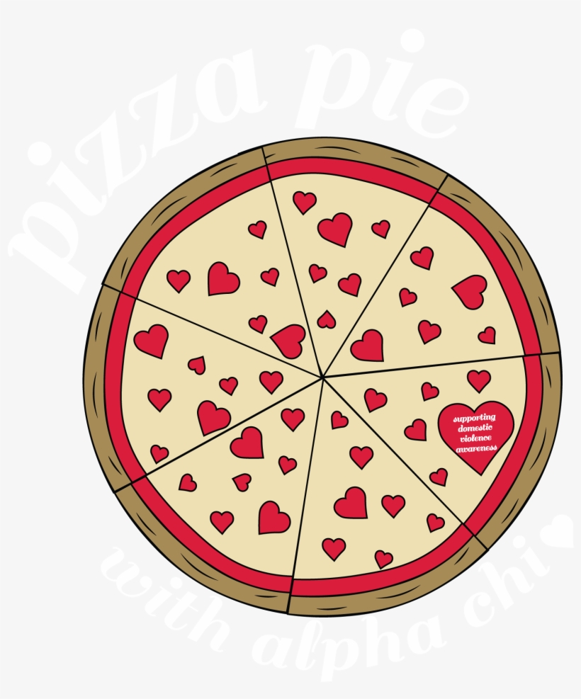 Pizza Pie With Alpha Chi Philanthropy, transparent png #6698273