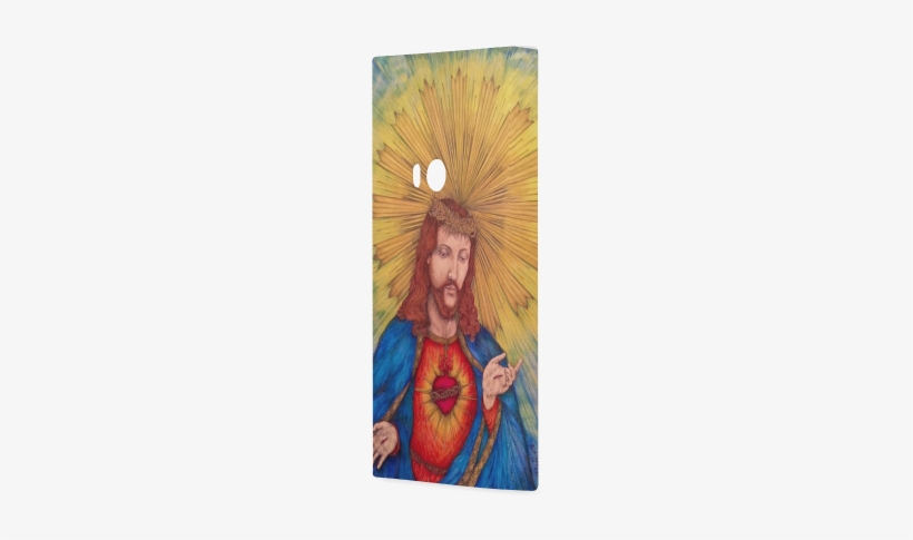 Sacred Heart Of Jesus Christ Drawing Hard Case For - Modern Art, transparent png #670252