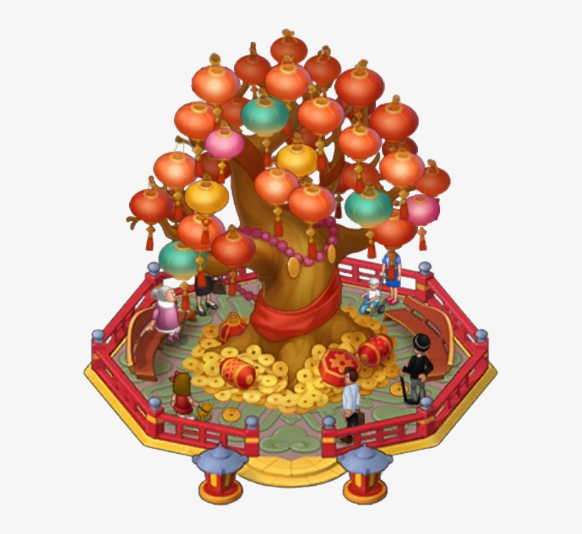 Tree Of Light Stage 5 - Township Events Decoration Game, transparent png #670266