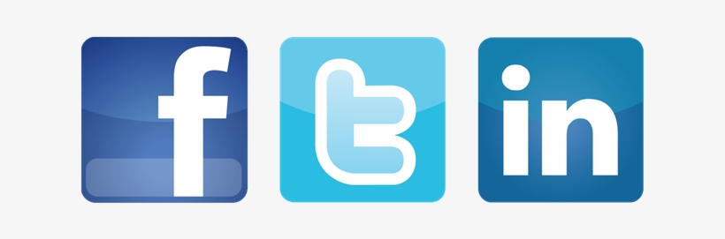 Facebook And Twitter Icons Vector, transparent png #670702