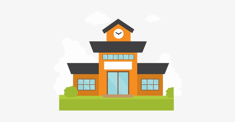 Blessings School Building - School Building School Logo Png, transparent png #670748